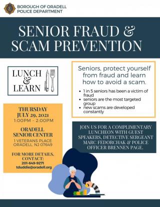 Senior Fraud Flyer