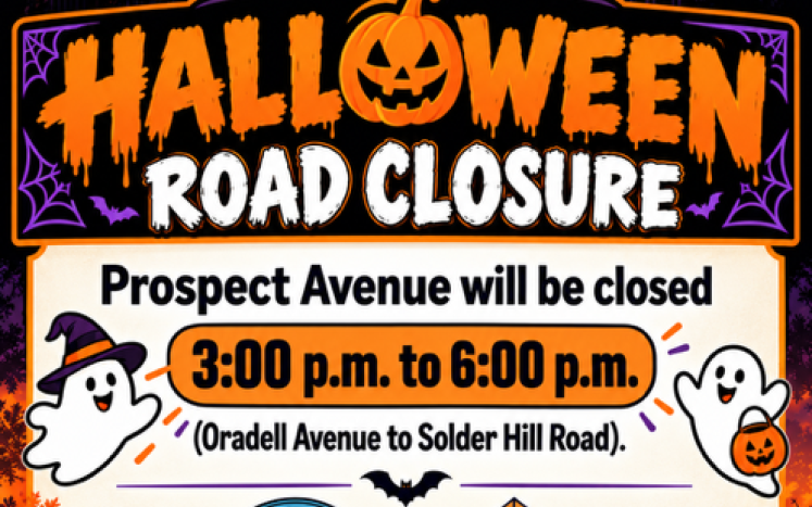 Halloween road closure
